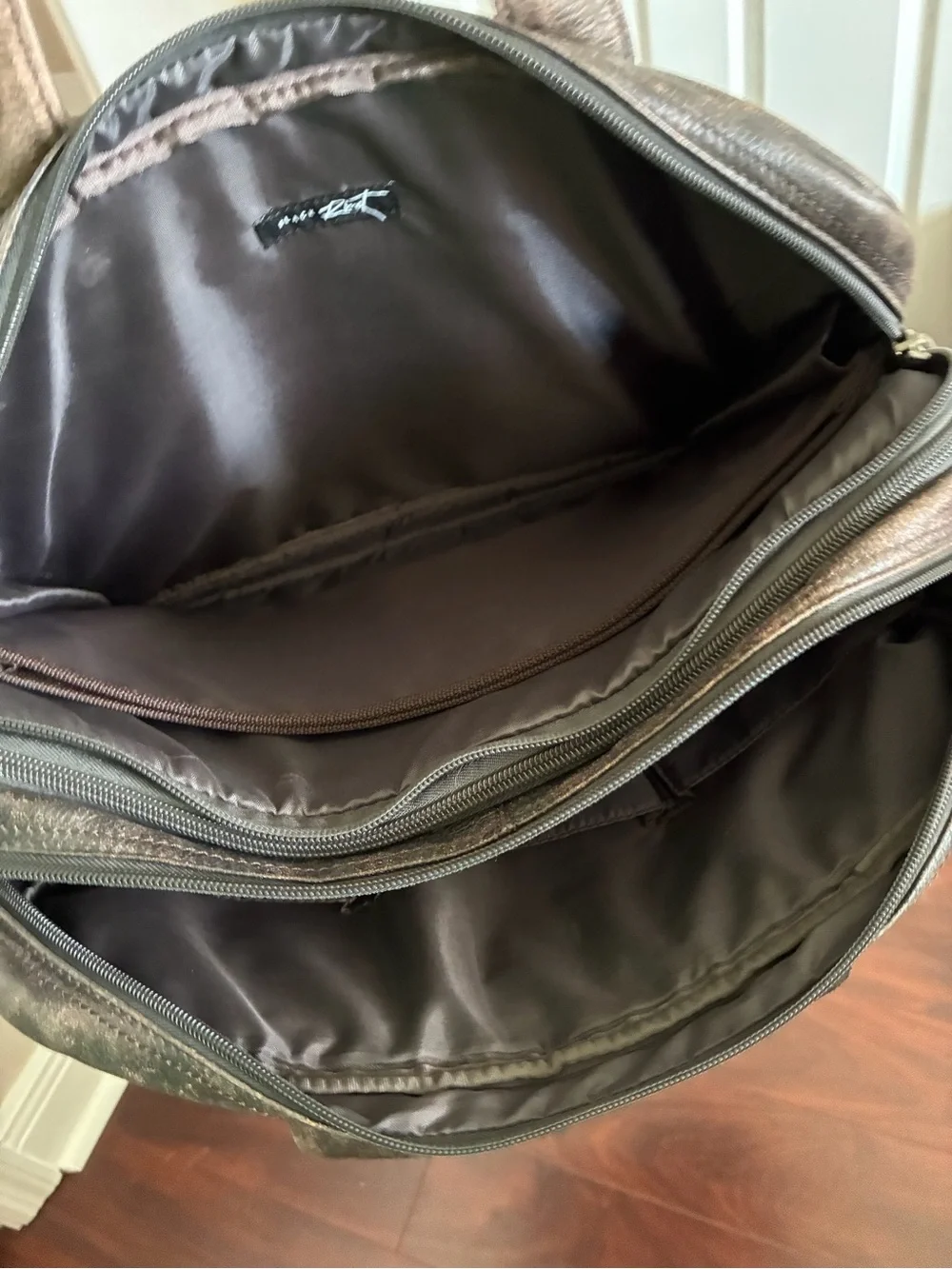 Men's Brown Leather Briefcase - Professional Leather Work Bag